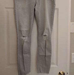 Gray Express jean leggings